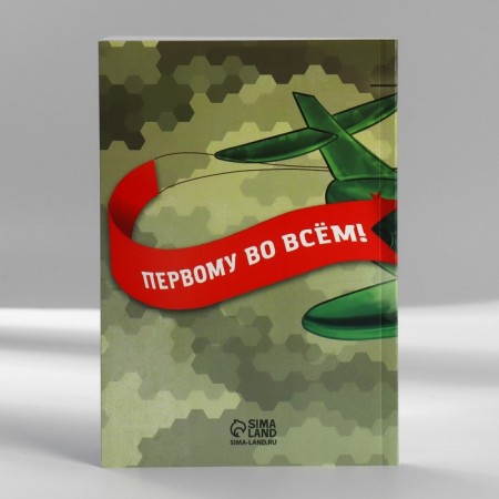 Set in the portfolio: A5 diary, magnetic bookmarks and handle "Brave Defender"-8