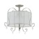 SIMONE 3X40W E14 chandelier, brass 62.8x62.8x50.7 cm