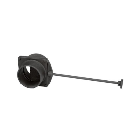 Cast iron gate, d = 130 mm-2