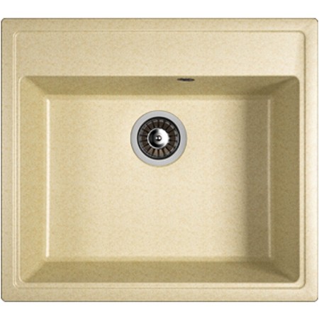 Dr.gans Kitchen sink "Nika-570", 570x510 mm, Latte color
