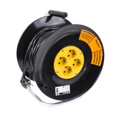 The extension cord on the reel 4 nests with/h 40 m 3x1 mm² Standart Proconnect