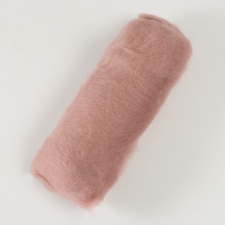 Fasting wool "cardoches" 100% half -toned wool 100g (dark powder - 069)-1