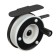 Inertial coil, metal plastic, diameter 5.7 cm, black white color, 601a