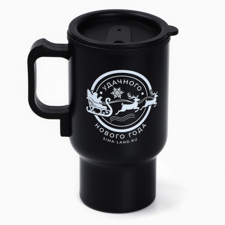 New Year. Thermal circle with a USB Cable of the "Successful New Year", 450 ml-3