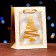 Laminated "Christmas tree" 11.5 x 14.5 x 6 cm