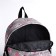 Youth backpack made of textiles, external pocket, gray color