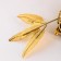PEO SALFETNITE, 17 × 17 × 6 cm, golden color of gold