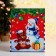 New Year's box for letters to Santa Claus (with letters 25 pieces)