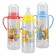 A bottle for feeding with handles, 250 ml, from 6 months., Mix color