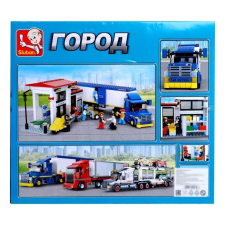 Constructor "Auto transportation", 537 parts-1