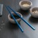 Bacchette sushi sticks, length 21 cm, blue color