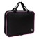 A4 notebook folder on lightning textiles 70mm 350 x 270, black/pink "September 1"