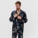 Pajama male (shirt and trousers) kaftan "Dragon" size 56, blue