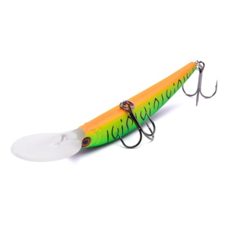 Namazu Karoshi Minnow, L-110 mm, 15 g, mine, floating, 4.0-6.0 m, color No. 2-3