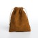 Cosmetic bag - a bag of ties, brown color