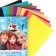Color paper, A4, 10 sheets, 10 colors, coated, one -sided, in a folder, 80 g/m², cold heart