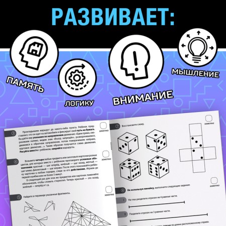 Book-Treasurer "Training for the Brain", 40 pages, from 10 years old-3