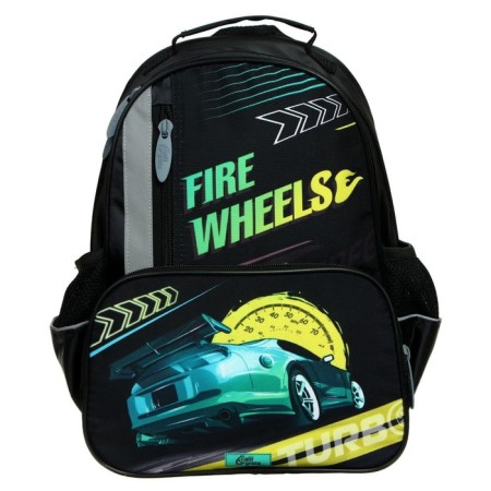School backpack, 37 x 26 x 13 cm, ergonomic back, Calligrata ORT "Call with speedometer"-6