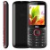 Cell phone BQ M-2440 STEP L+ 2.4 ", 32MB, Microsd, 2 SIM, black-red