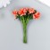 Flowers for decorating "inflorescence" peach 1 bouquet = 12 colors 8.5 cm