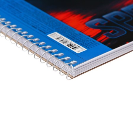 Album for drawing A4, 40 sheets on the crest "Speed ​​Hunters", covered cardboard, perforation for separation, block 100 g/m2, mix-6