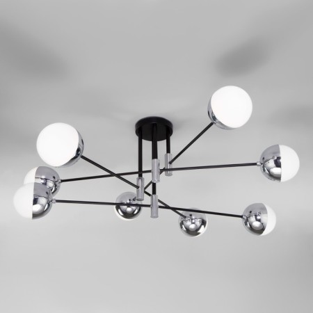 Потолочная люстра в стиле лофт Nuvola, 60Вт, E27, 100x100x38 см-1