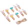 Decorative “Bunnies” Prischelings set 10 pcs., 1.5 × 12 × 14 cm