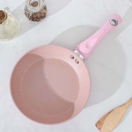 Flying frying lifting “Milimi”, d = 20 cm, induction, anti-stick coating, handle Soft-Touch, mix-1