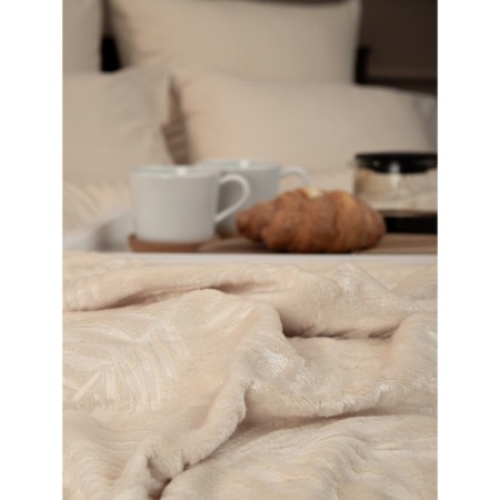 Texrepublic blanket, size 200x220 cm, champagne color-7