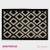 Dalyana Polly's house rug, 90x60 cm, black and white color, polypropylene
