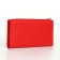 Women's wallet on magnets, red color