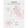Skirt (Baska) for Minaku: Partydress, pink color, height 140 cm