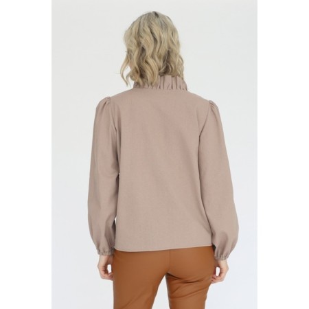 Blouse with a frill, size 42-2