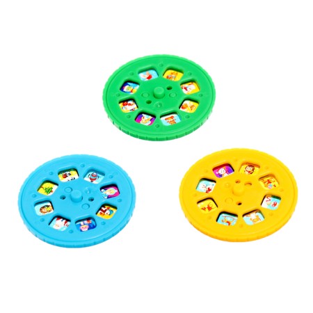 Game set with the projector "New Year projector", light, 3 fairy tales-10