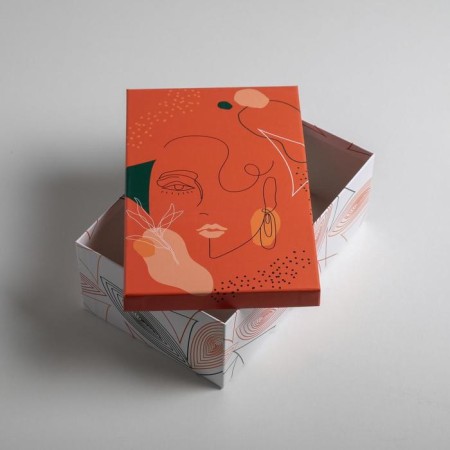A set of boxes 3 in 1, gift packaging, “stylish”, 26 x 17 x 10–32.5 x 20 x 12.5 cm-6