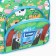 Backpack of a textile ditch with a pocket 30*25*9cm, Blue Tractor