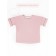 Children's jump (T-shirt, shorts), height 86-92 cm, powder color