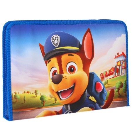 A4 labor folder with a pencil case, on a zipper, textiles, puppy patrol-7