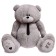 Soft toy "Grandfather Bear", gray color, 190 cm