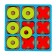 Board game "Crosses of Noliki"