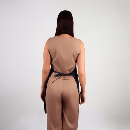 Apron for the master, denim, blue color-4