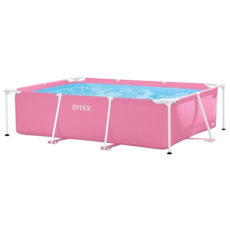 Frame Pink Frame Pool, 220x150x60 cm, pink color 28266np-2