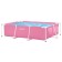 Frame Pink Frame Pool, 220x150x60 cm, pink color 28266np