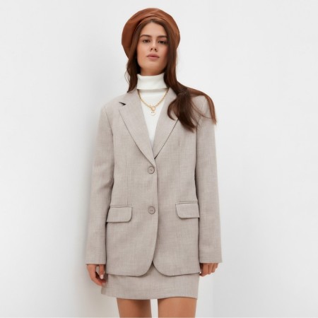 Women's jacket mist, r.xs-s, beige-4
