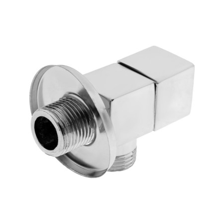 Carbon on the corner Zein English, 1/2 "x 1/2", square, crane-boux brass, zinc, chrome-3