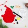 Set for creativity - Create a Christmas tree decoration from the felt "Santa Claus - Red Nose"