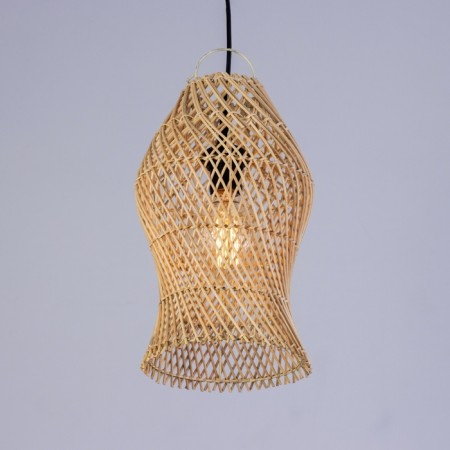 Ceiling Lamp from the rattan "Grace" 1x120W, E27, 18x18x35 cm-2