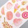Stickers Paper "Sweets" set 2 sheets 20x15 cm