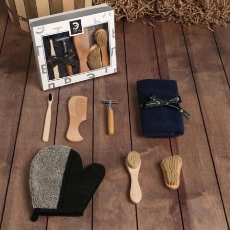 Set Gift Ethel towel 30x60 cm and accessories (7 items)