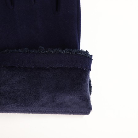 Gloves are female, dimensionless, without insulation, blue color-3